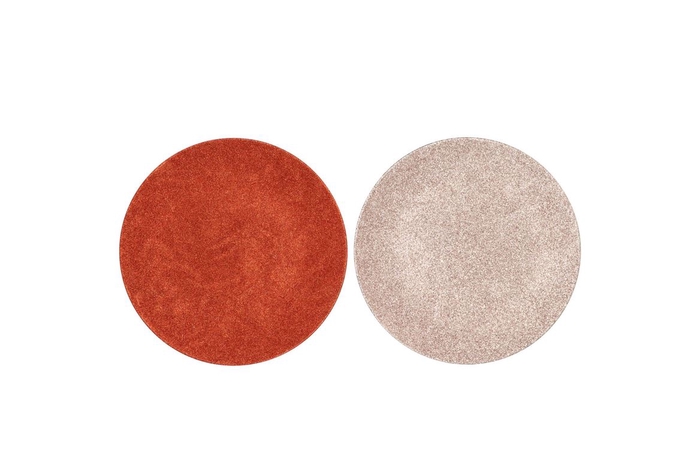 <h4>Melamine Shine Rose/copper Plate Round Ass 18x18x2cm</h4>