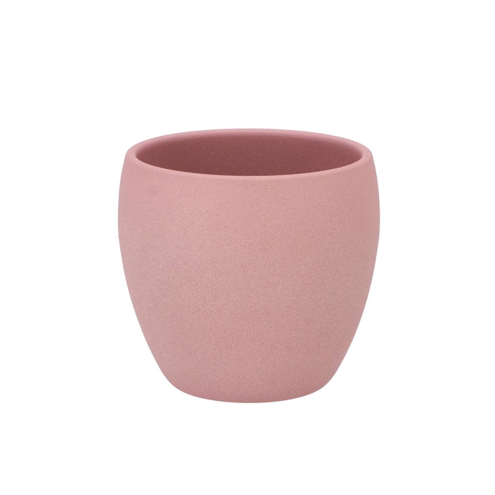 <h4>Vinci Pink Flower Pot 14x13cm</h4>