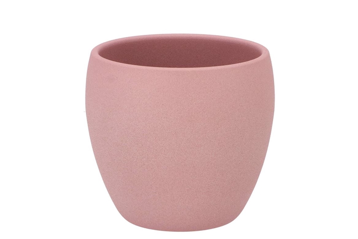 <h4>Vinci Pink Flower Pot 14x13cm</h4>