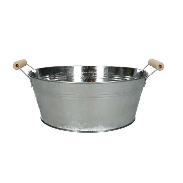 <h4>Zinc Tray handle d25*10cm</h4>