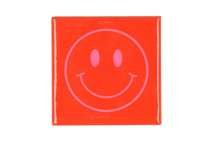 Tile Smiley Orange 10x10x1cm