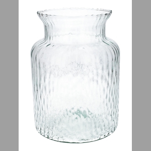 DF01-883908200 - Vase Hammer Bose d15/19xh25.5 clear Eco