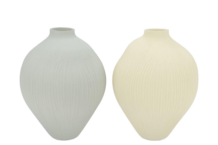 <h4>Luxx Nordic Green Vase Organic Ass 23x23x30cm Nm</h4>