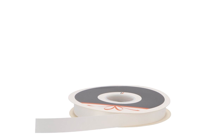 Ribbon Curl Poly 19mm 100y Blanc