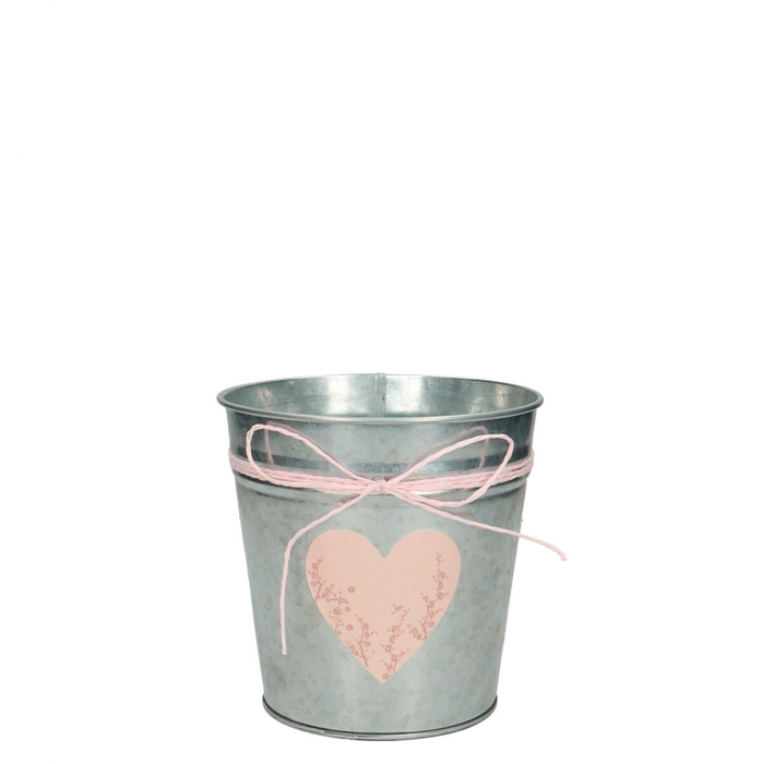 <h4>Moederdag Zink Pot Flavie d13*12.5cm</h4>