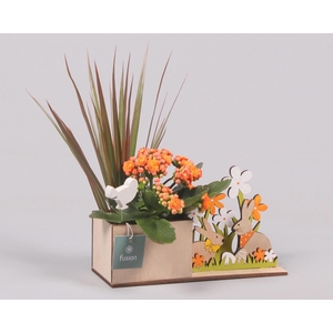 Pasen Haas hout met Arrangement