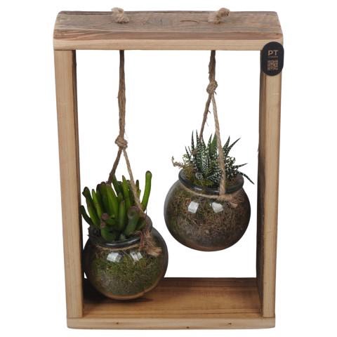<h4>PTSUT8933 Arrangement zomer in frame</h4>
