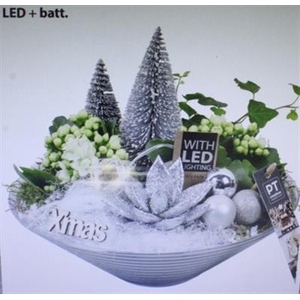 4362 Wit Glas 28 Led