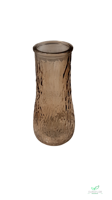VASE D8 H17 BROWN