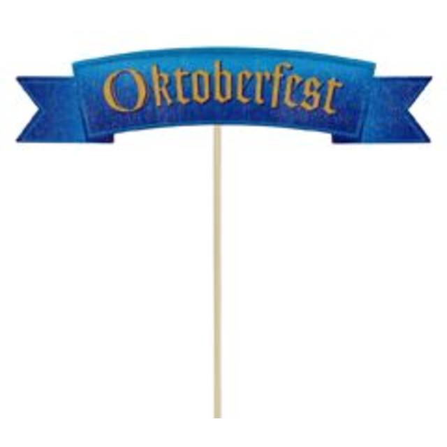 Pick Oktoberfest 3,5x15cm+50cm stick