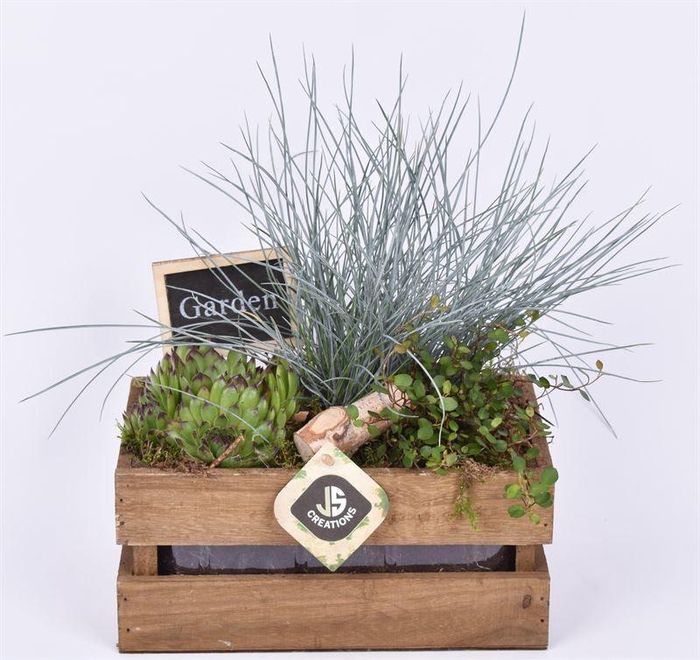 <h4>Hout rechthoek bruin 21,5x13,5cm</h4>