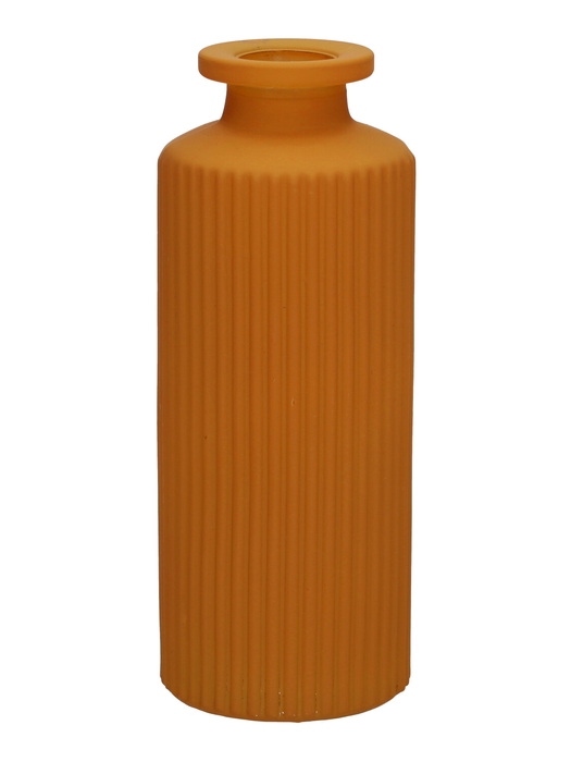 <h4>DF02-666631200 - Bottle Caro16 d3.5/5.2xh13.2 ochre matt</h4>