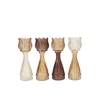 Bicolore Natural Brown Mix Tulip Vase Ass 7x18cm