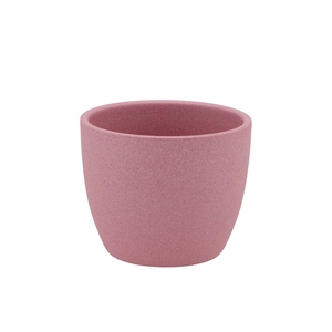 Ceramic Pot Pink Rose 10cm