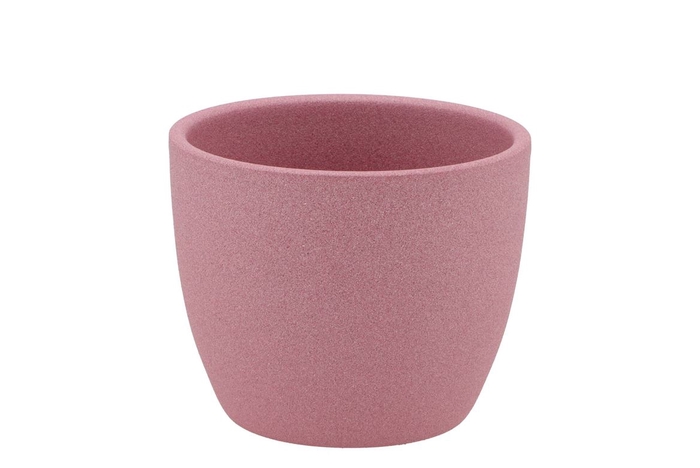 <h4>Ceramic Pot Pink Rose 10cm</h4>