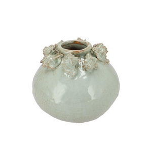 Shella Light Green Vase 25x25x20cm