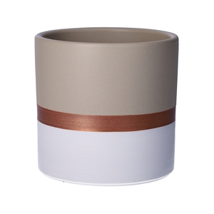 DF03-884850375 - Pot Atlas d19xh17 white/beige