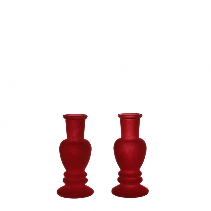<h4>Glass Candle vase velvet d05*11cm</h4>