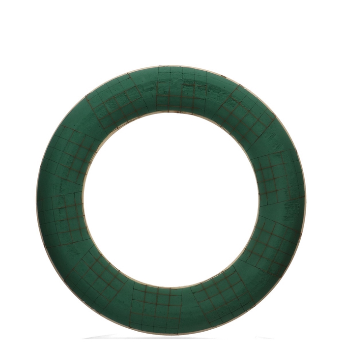 <h4>Foam Basic Wreath+wood d55cm</h4>