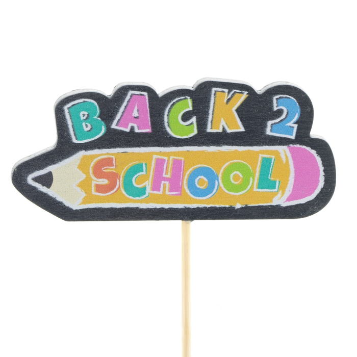 <h4>Bijsteker 50cm Back 2 school 4.5cm</h4>