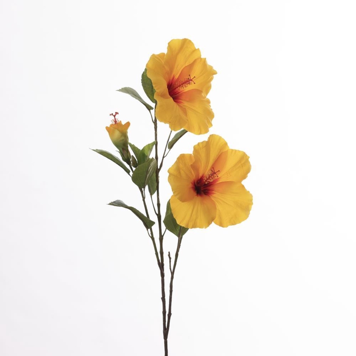 <h4>AF Hibiscus x3 L102cm Yellow</h4>