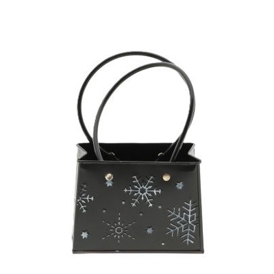 Kerst Zink Baggy bak 15*7*11.5cm