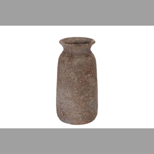 Bali Indonesian Grey Vase 16x30cm
