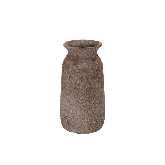 <h4>Bali Indonesian Grey Vase 16x30cm</h4>