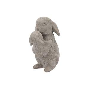 Easter Rabbit Stone Hugging 17x12x25cm