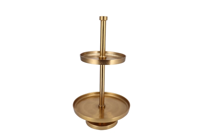<h4>Storage Shelf Basic Gold 35x35x62cm</h4>