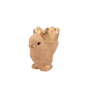 Easter Chicken-bowl Light Orange 14x9,5x14cm Nm