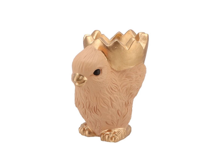 <h4>Easter Chicken-bowl Light Orange 14x9,5x14cm Nm</h4>