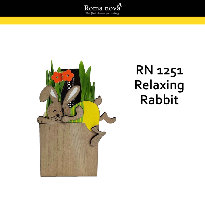 <h4>Narcis Rom 1251 Relaxing Rabbit</h4>