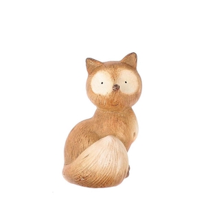 Herfst Deco vos 12*10.5*17cm