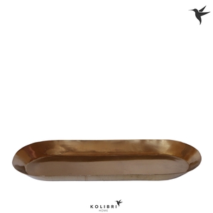 Kolibri home Plate oval gold