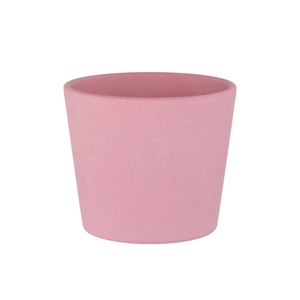 Ceramic Pink Rose Pot 13cm