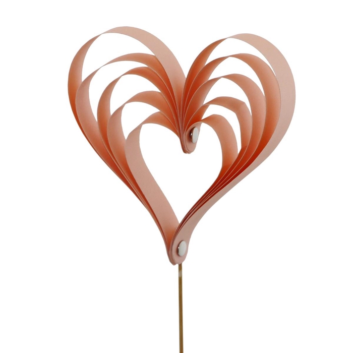 Bruiloft 50cm Hart Eternal love 16cm