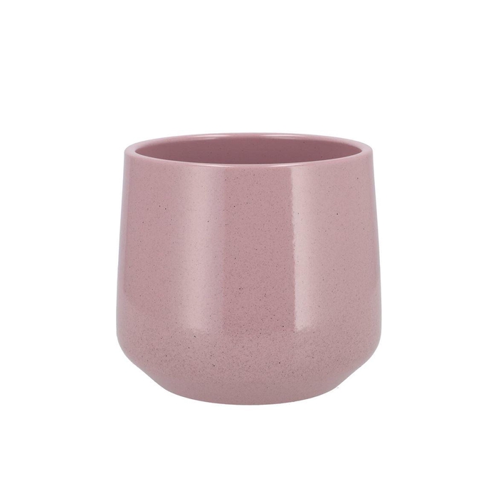 <h4>Ceramic Rosa Stone Pot Berlin 16x14,5cm</h4>