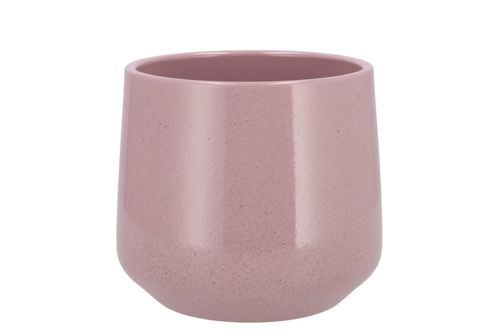 Ceramic Rosa Stone Pot Berlin 16x14,5cm
