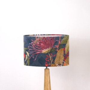 Lampshade oval 30x14xH20cm bl