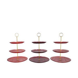 Dayah Red Mix Cake Shelf Ass 18/20/25x33cm