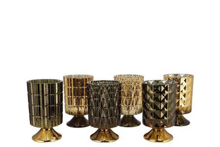 <h4>Jazz Majestic Black T-light On Foot Ass 10x17cm</h4>