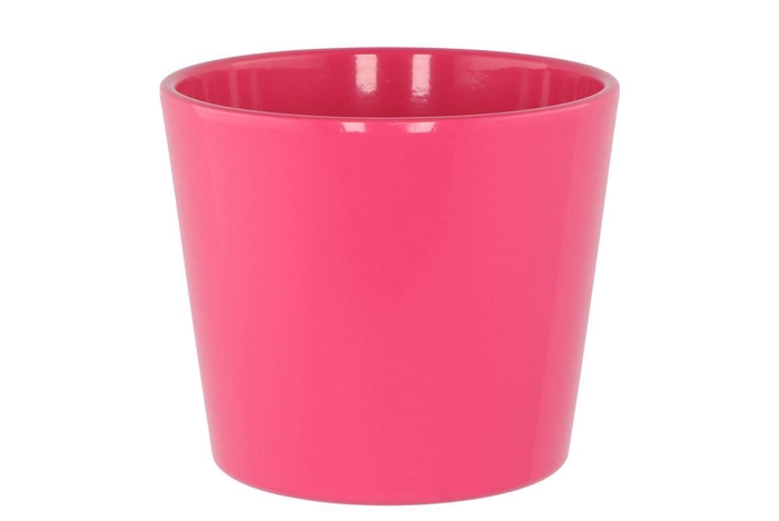 <h4>Ceramic Rose Shiny Pot 15cm Nm</h4>