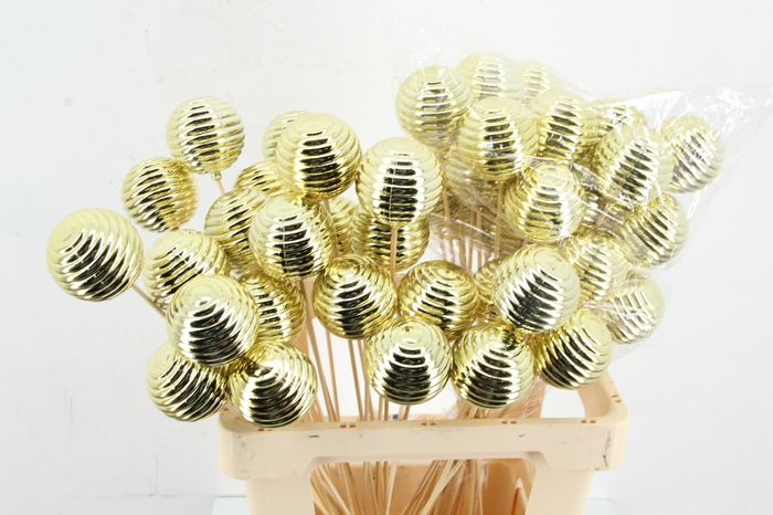 <h4>Stick Ball Thread Shiny Ø6 Gold</h4>