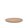 Mumbai Mango Wooden Tray Round Small Edge 28x28x2cm