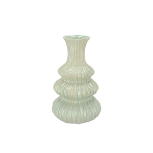 Mirre Pistache Bubbles Vase 19x19x32cm