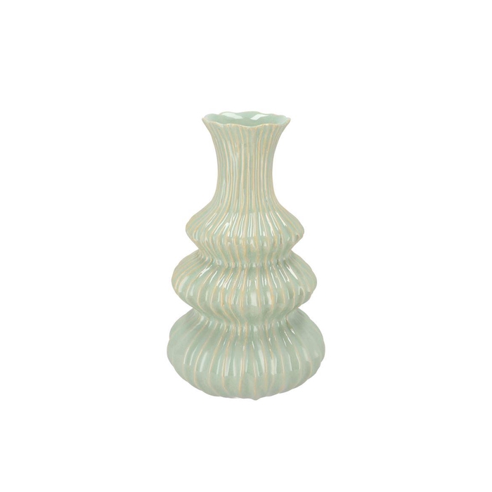 <h4>Mirre Pistache Bubbles Vase 19x19x32cm Nm</h4>