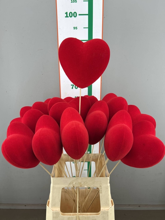 <h4>HART FLOCK ROOD 15 CM XXL</h4>