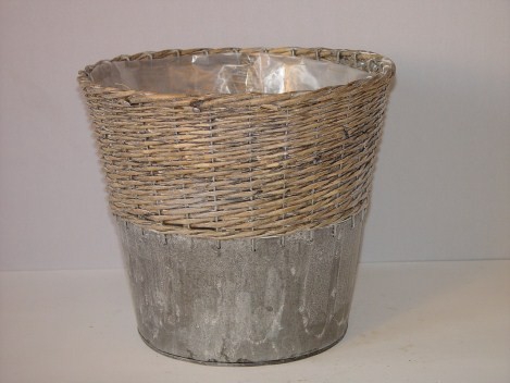 <h4>Willow basket grey D 24* 20</h4>
