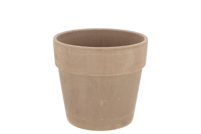 <h4>Terracotta Choco Cilinder Pot 15x15cm</h4>